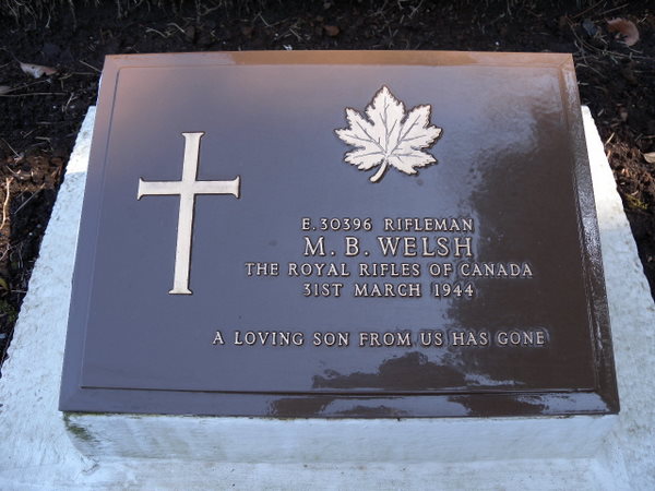 Cdn. Sec. B.B.14   M.B. WELSH.JPG